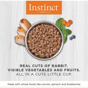 Instinct Minced Cup Recipe Rabbit 3.5oz